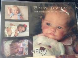 Reborn doll Tobiah by L Eagles new kit limited edition Orange Blossom Nursery