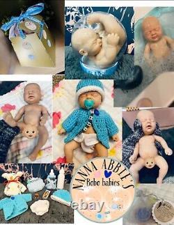 Reborn doll anatomically correct soft silicone Gift Box baby shower edition