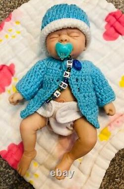 Reborn doll anatomically correct soft silicone Gift Box baby shower edition