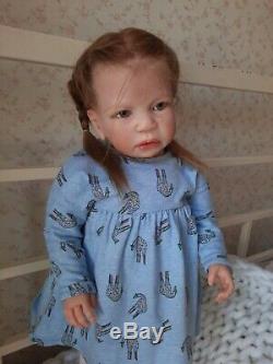 Reborn doll toddler Henrietta By Regina Swialkowski