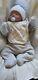 Reborn Doll Unisex Premi Baby Toby By C. Brace Opened Mouth Cloth Body Baby