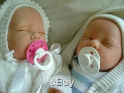 Reborn dolls twin babies child friendly now play dolls with ce label