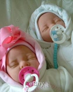 Reborn dolls twin babies child friendly now play dolls with ce label