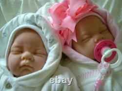 Reborn dolls twin babies life like newborn babies child friendly now play dolls