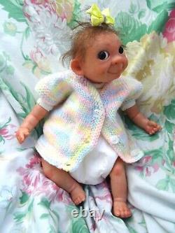 Reborn fantasy TINY baby Margot 12 1lb6oz Amigos JosyNN Josy NewbornNursery