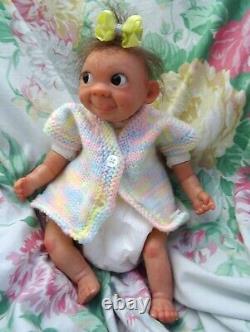 Reborn fantasy TINY baby Margot 12 1lb6oz Amigos JosyNN Josy NewbornNursery