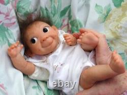 Reborn fantasy TINY baby Margot 12 1lb6oz Amigos JosyNN Josy NewbornNursery