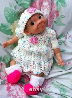 Reborn fantasy TINY baby Margot 12 1lb6oz Amigos JosyNN Josy NewbornNursery