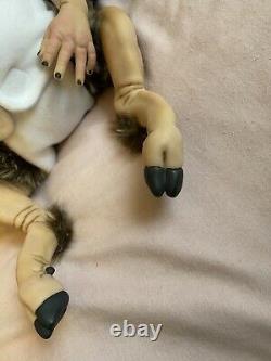 Reborn hybrid baby FAWNA realistic doll by Cindy Musgrove