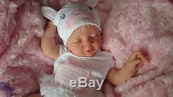 Reborn newborn little baby lifelike doll ariella reva realistic real life Ready