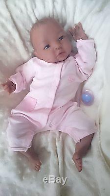 Reborn newborn little baby lifelike doll bi racial aa shyann realistic ethnic