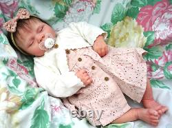 Reborn partial silicone girl 20 7lb Charlotte VIDEO JosyNN Josy Newborn Nursery