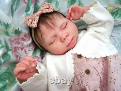 Reborn partial silicone girl 20 7lb Charlotte VIDEO JosyNN Josy Newborn Nursery