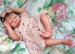 Reborn partial silicone girl 20 7lb Charlotte VIDEO JosyNN Josy Newborn Nursery