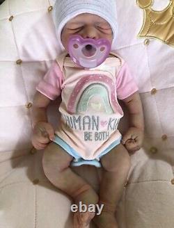 Reborn silicone baby full body Girl Ella