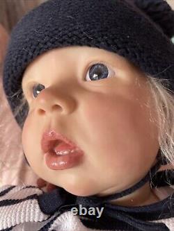 Reborn toddler boy, Handmade and painted. Realistic size