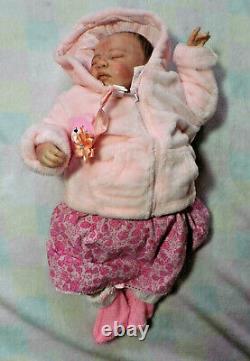 Reborn truly real one offa kind 21inch beautiful baby girl doll