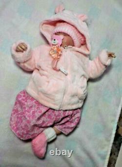 Reborn truly real one offa kind 21inch beautiful baby girl doll