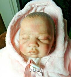 Reborn truly real one offa kind 21inch beautiful baby girl doll