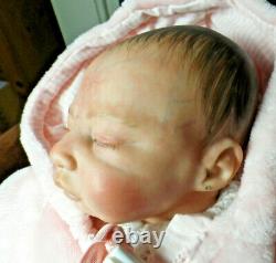 Reborn truly real one offa kind 21inch beautiful baby girl doll