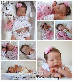 Reducedsilicone Quinlynn By Lle Ltd Edition. , Reborn Doll Reborn Baby