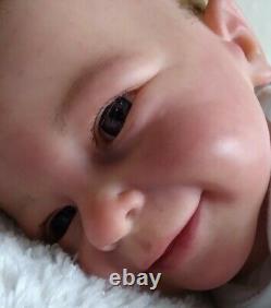 Relistic REBORN baby girl or boy doll Reike by Linde Scherer