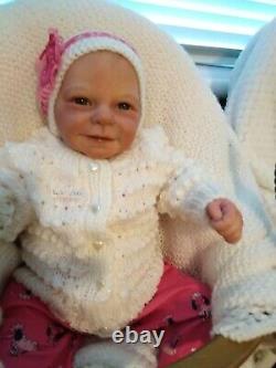 Relistic REBORN baby girl or boy doll Reike by Linde Scherer