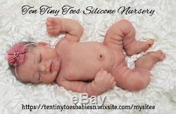 SALE £1000 OFF Zoe full bodied silicone baby by Linda Moore reborn doll baby