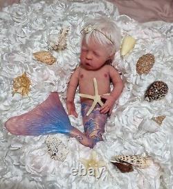 SALE Full bodied silicone Mermaid Sirenenna reborn baby, reborn doll