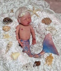 SALE Full bodied silicone Mermaid Sirenenna reborn baby, reborn doll