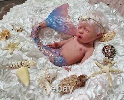 SALE Full bodied silicone Mermaid Sirenenna reborn baby, reborn doll