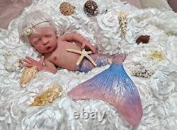 SALE Full bodied silicone Mermaid Sirenenna reborn baby, reborn doll