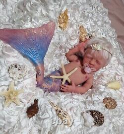 SALE Full bodied silicone Mermaid Sirenenna reborn baby, reborn doll