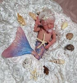 SALE Full bodied silicone Mermaid Sirenenna reborn baby, reborn doll