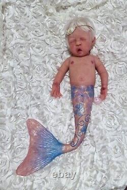SALE Full bodied silicone Mermaid Sirenenna reborn baby, reborn doll