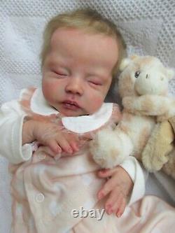 STUNNING Reborn baby GIRL Doll DELILAH by NIKKI JOHNSTON- SOLD OUT