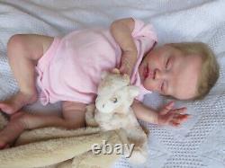 STUNNING Reborn baby GIRL Doll DELILAH by NIKKI JOHNSTON- SOLD OUT