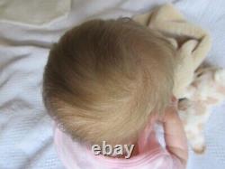 STUNNING Reborn baby GIRL Doll DELILAH by NIKKI JOHNSTON- SOLD OUT