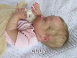 STUNNING Reborn baby GIRL Doll DELILAH by NIKKI JOHNSTON- SOLD OUT