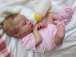 STUNNING Reborn baby GIRL Doll DELILAH by NIKKI JOHNSTON- SOLD OUT