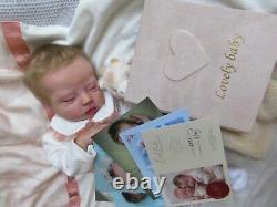 STUNNING Reborn baby GIRL Doll DELILAH by NIKKI JOHNSTON- SOLD OUT