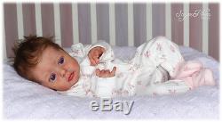 SUGAR PLUM NURSERY Reborn PROTOTYPE baby girl doll CHLOE by NATALI BLICK