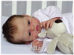 SUGAR PLUM NURSERY Reborn PROTOTYPE baby girl doll LOLA by PHIL DONNELLY