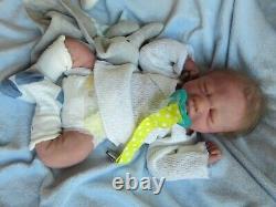 SUPER SOFT Full BODY SILICONE Baby BOY Doll MIKEY PROTOTYPE Preemie