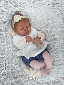 Sale Reborn Baby Doll From Linda Murray Sculpt Rose Doll Show Baby 2018 Rooted