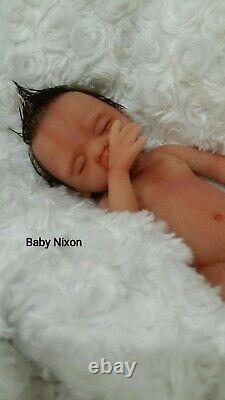 Sale Sale Full Silicone Baby Nixon With Rooted Hair