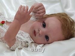Sandy Lovely O O A K Baby Girl by Maria L Grover Reborn by Catherine Laurens
