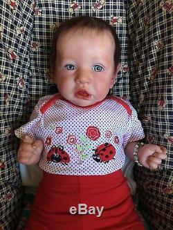 Saskia By Bonnie Brown Reborn Doll Baby Lifelike