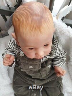 Saskia Reborn Baby Doll By Bonnie Brown