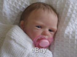 Seventh Heaven Reborn Baby Girl Doll Roux By Cassie Brace Limited Edition